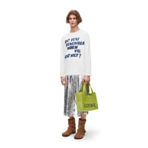 LOEWE LONG SLEEVE T SHIRT IN COTTON
