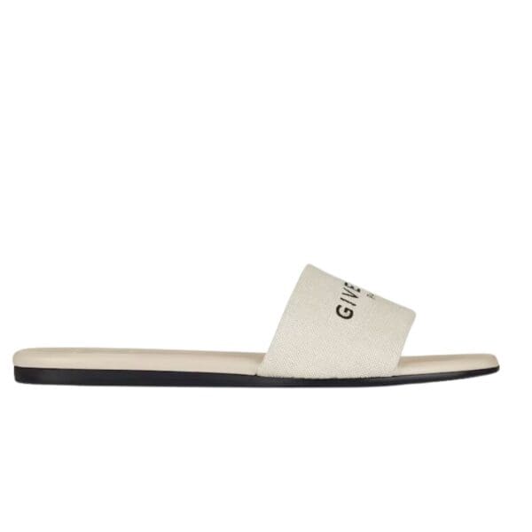 GIVENCHY 4G MULES IN CANVAS