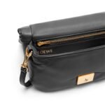 LOEWE GOYA PUFFER MINI BAG IN SHINY LAMBSKIN