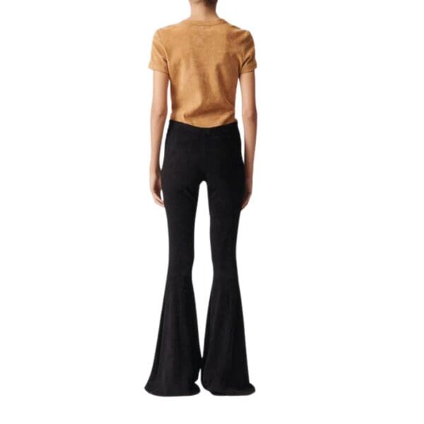 STOULS CHERILYN FLARED LEATHER PANTS