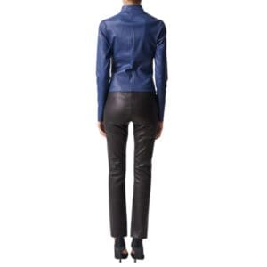 STOULS JACKY LEATHER CIGARETTE PANTS