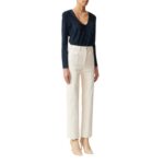 STOULS BENNY LEATHER TRUMPET PANTS