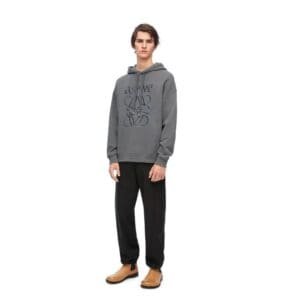 LOEWE RELAXED FIT HOODIE IN COTTON