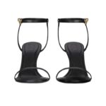 GIVENCHY G CUBE SANDALS IN LEATHER