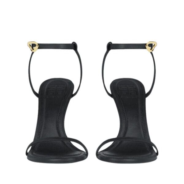 GIVENCHY G CUBE SANDALS IN LEATHER