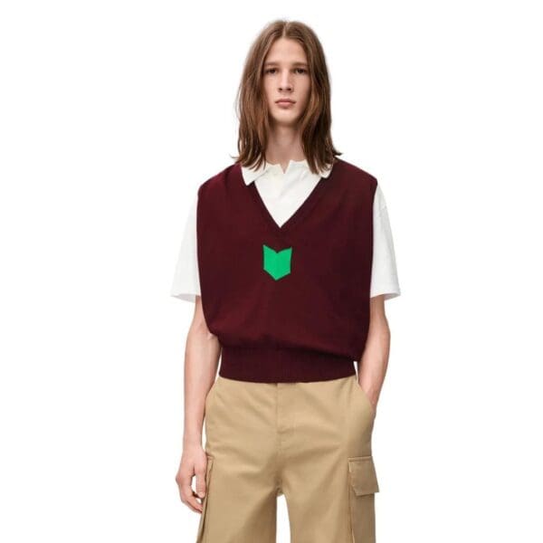 LOEWE VEST IN COTTON