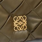 LOEWE GOYA PUFFER MINI BAG IN SHINY LAMBSKIN