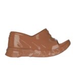 GIVENCHY MARSHMALLOW WEDGE SANDALS IN RUBBER