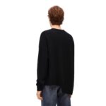 LOEWE ASYMMETRIC SWEATER IN WOOL