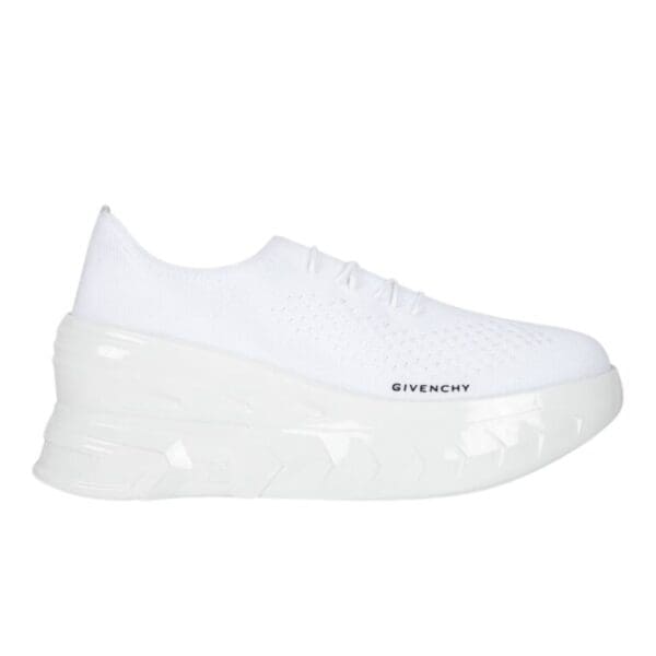 GIVENCHY MARSHMALLOW WEDGE SNEAKER IN RUBBER AND KNIT