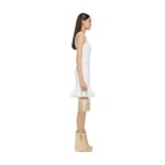GIVENCHY SHARK LOCK ANKLE BOOTS IN RAFFIA