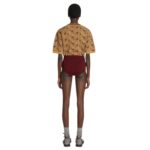 DRIES VAN NOTEN FITTED BRIEFS WINE