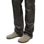 LOEWE CAMPO LOAFER IN BRUSHED SUEDE