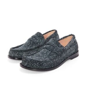 LOEWE CAMPO LOAFER IN BRUSHED SUEDE