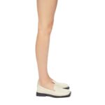THE ATTICO ''MICOL'' OFF-WHITE LOAFERS
