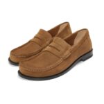 LOEWE CAMPO LOAFER IN SUEDE CALFSKIN