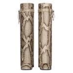 GIVENCHY SHARK LOCK BOOTS IN PYTHON