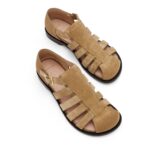 LOEWE CAMPO SANDAL IN SUEDE CALFSKIN