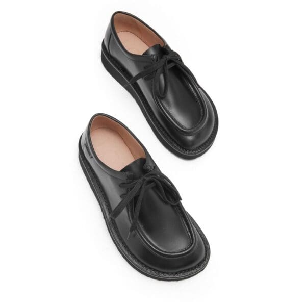 LOEWE FARO LACEE UP IN PULL UP CALFSKIN