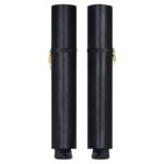 GIVENCHY SHARK LOCK STILETTO OVER THE KNEE BOOTS IN LEATHER