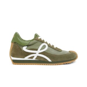 LOEWE FLOW RUNNER IN NYLON AND SUEDE