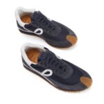 LOEWE FLOW RUNNER IN NYLON AND SUEDE