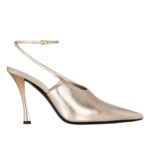 GIVENCHY SHOW SLINGBACKS IN LAMINATED LEATHER