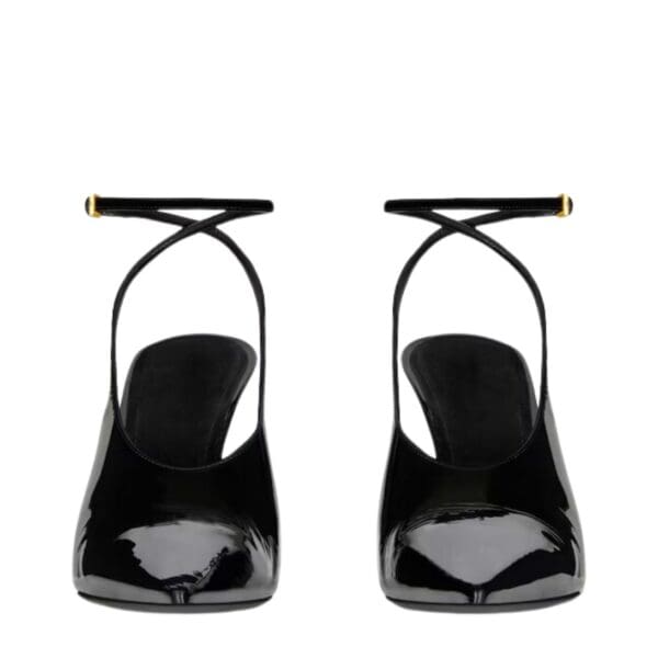 GIVENCHY SHOW SLINGBACKS IN PATENTS LEATHER