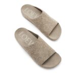 LOEWE LAGO SANDAL IN BRUSHED SUEDE