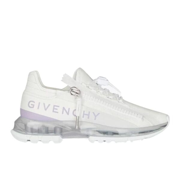 GIVENCHY SPECTRE RUNNER SNEAKERS IN LEATHER WITH ZIP