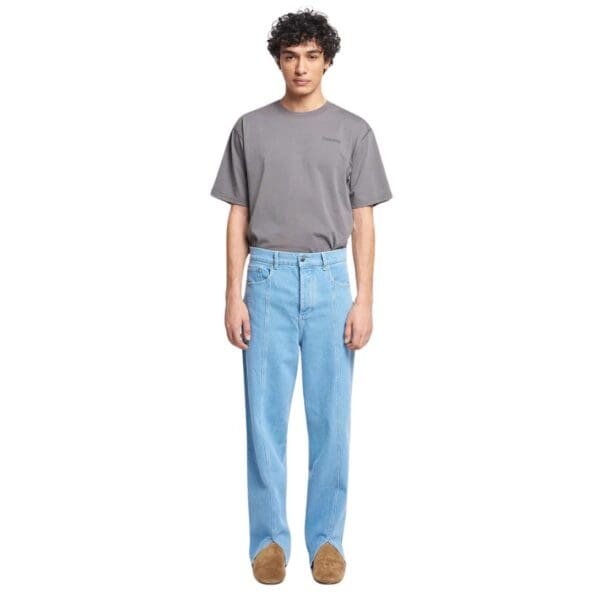 NANUSHKA TIBES SPLIT-HEM JEANS
