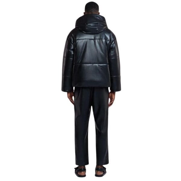 NANUSHKA JAIN OKOBOR ALT-LEATHER RELAXED PANTS