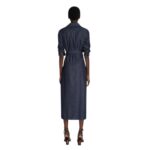DRIES VAN NOTEN DENIM SHIRT DRESS INDIGO