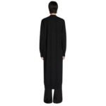 DRIES VAN NOTEN LONG MERINO CARDIGAN BLACK