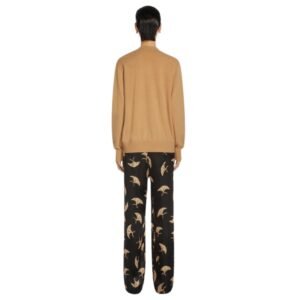 DRIES VAN NOTEN CASHMERE SWEATER CAMEL