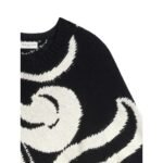 DRIES VAN NOTEN ASYMMETRICAL SWEATER BLACK