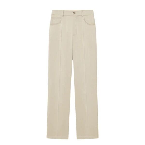 NANUSHKA MACEN SATIN PANTS PORCELAIN