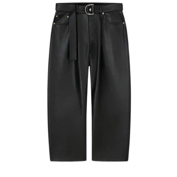 NANUSHKA FERRE REGENERATED LEATHER PANTS