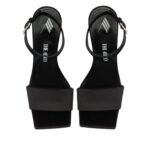THE ATTICO ''CHEOPE'' BLACK SANDAL