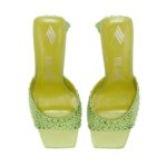 THE ATTICO ''MINI DEVON'' LIME MULE