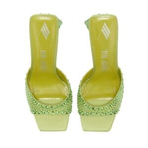 THE ATTICO ”MINI DEVON” LIME MULE