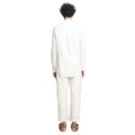 NANUSHKA KALEB LIGHT POPLIN SHIRT WHITE