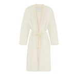 YVES SALOMON MERINO KNIT AND MINK LONG CARDIGAN