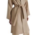 vYVES SALOMON DOUBLE-SIDED CASHMERE OVERSIZED COAT