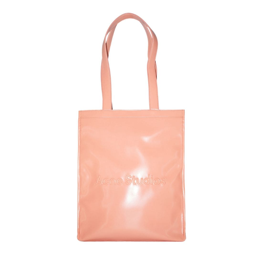 ACNE STUDIOS LOGO SHOULDER TOTE BAG