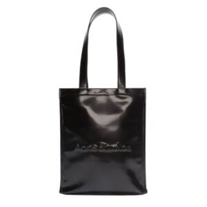ACNE STUDIOS LOGO SHOULDER TOTE BAG