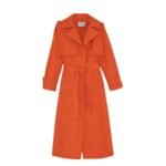 YVES SALOMON TECHNICAL FABRIC TRENCH COAT