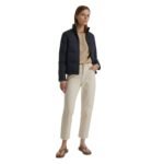 YVES SALOMON SHORT FOLDABLE DOWN JACKET