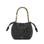 LOEWE MINI FLAMENCO PURSE BAG IN SOFT LAMBSKIN