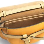 LOEWE GATE DUAL MINI BAG IN SOFT CALFSKIN AND JACQUARD